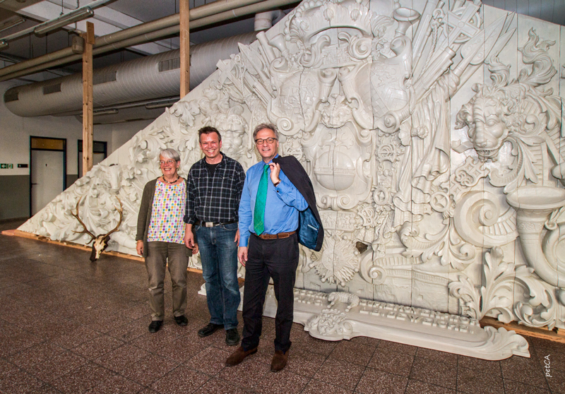Werkstattbesuch Marstallgiebel am 31.05.2017